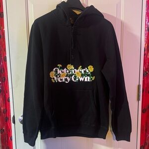 OVO Half Zip Hoodie- Black Large